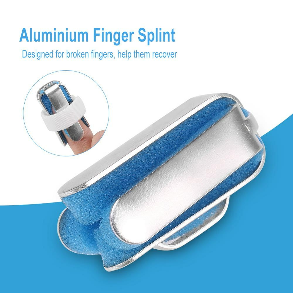 YLSHRF Aluminium Splint,3 Sizes Aluminium Finger Hand Splint Recovery