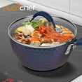 thumbnail image 6 of NutriChef Saucepan Pot with Lid - Non-Stick High-Qualified Kitchen Cookware, 1.7 Quart, 6 of 7
