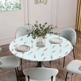 thumbnail image 5 of Summer Swimmers Round Tablecloth for 45-54 Inch Tables,Fitted Table Cover with Elastic Edge,Cartoon Swimming Girls Boys Sports Waterproof Outdoor Table Cloth Protector for Patio Garden Dinner Picnic, 5 of 9