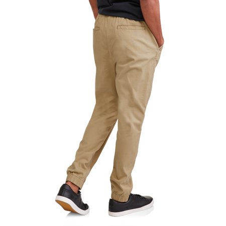 george men's twill jogger pants