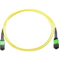 thumbnail image 2 of Axiom - Network cable - MTP/MPO single-mode (M) to MTP/MPO single-mode (M) - 12 m - fiber optic - 9 / 125 micron - riser - yellow, 2 of 12
