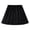 Black, variant on Underskirt for Women Half Slip Elastic Waist Smooth Satin Anti-Static Half Slip Short A-Line Underskirt for Dresses
