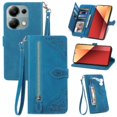 thumbnail image 1 of Funda billetera anti-golpes para GANGXUN Xiaomi Redmi Note 13 Pro 4G , ideal para día a día y trabajo, 1 of 5