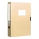 thumbnail image 2 of File Box Thickened Polypropylene Office Supplies Foldable A4 Retros-Style Document Box Plastic File Storage Box, 2 of 6