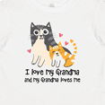 thumbnail image 4 of Inktastic I Love My Grandma Loves Me Cat Boys or Girls Baby T-Shirt, 4 of 5