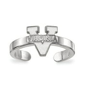 Angle View: Virginia Toe Ring (Sterling Silver)