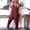 Wine Wide Leg Jumpsuits for Women, variant on Dyegold Jumpsuits for Women Casual, Jumpsuits Women Summer Plus Size Cotton Linen Boho Wide Leg Bib Pants Casual Loose Sleeveless V-Neck Overalls Rompers