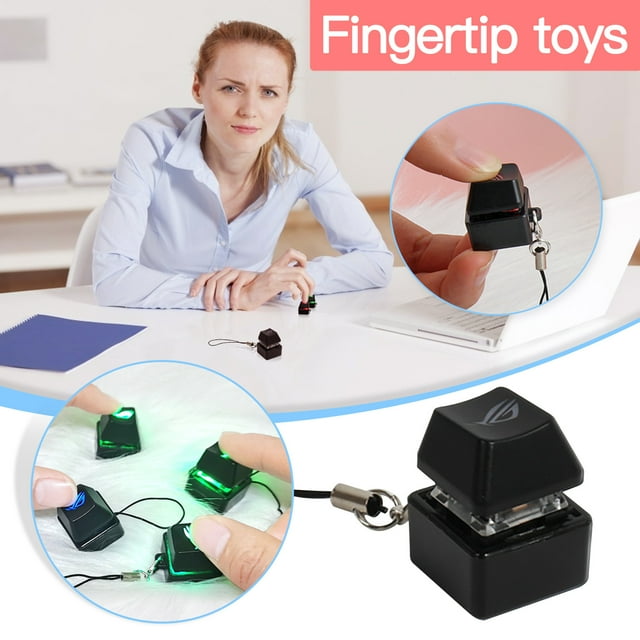 RXIRUCGD Jouets Bouton de Bout de Doigt Artefact de Décompression pour Passer le Temps à la Classe Ventilation Ennuyeuse