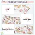 thumbnail image 4 of joogoo Dogs Doughnuts Strawberry 2 Piece Long Sleeve Tee and Pants Cotton Pajama Set 4T, 4 of 7