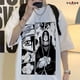 thumbnail image 2 of Japanese Anime Shirt Women Naruto Tshirt Uchiha Itachi Printed Cartoon T Shirt couple Streetwear Fashion Harajuku Femalepangjing, 2 of 4