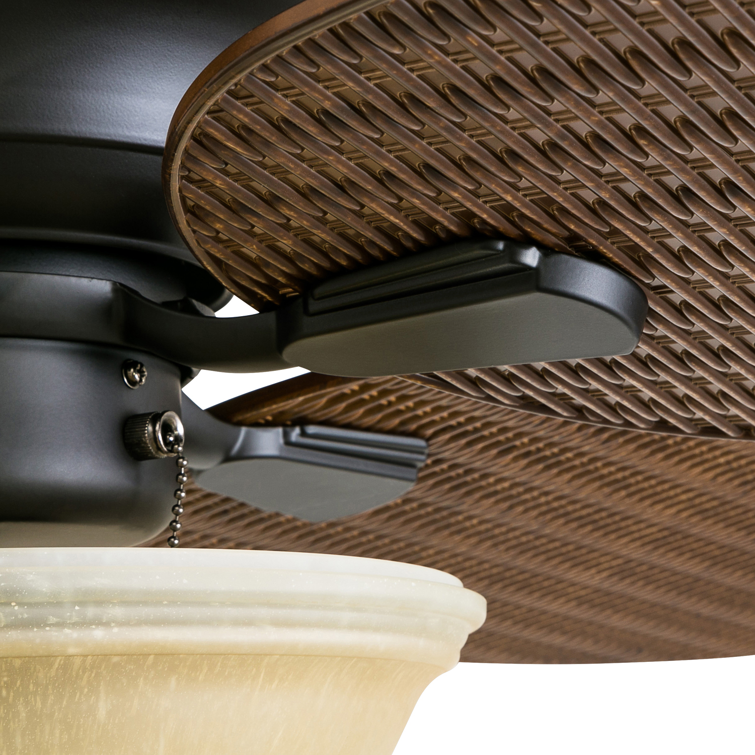 52" Honeywell Sunset Key Bronze 4-Blade Tropical Ceiling Fan W/ Reversible Airflow