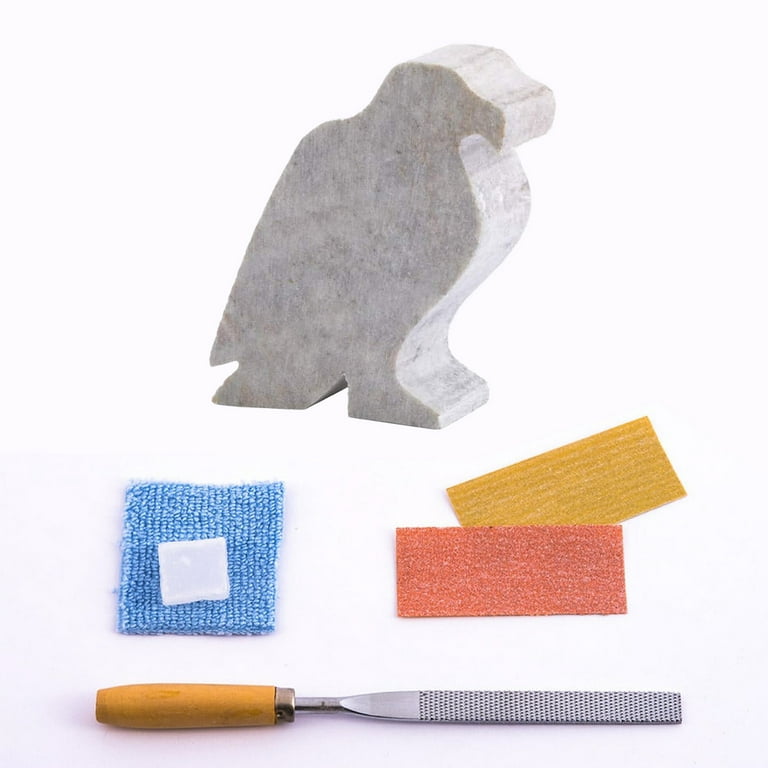 Studiostone Creative Eagle Soapstone Carving Kit