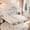 White, variant on MODERNLUXE Twin Size House Bed with 2 Shared Beds Side by Side, Double Twin Bed Frame with Built-In Bookshelf & 2 Under-Bed Storage Drawers for Girls,Boys,White