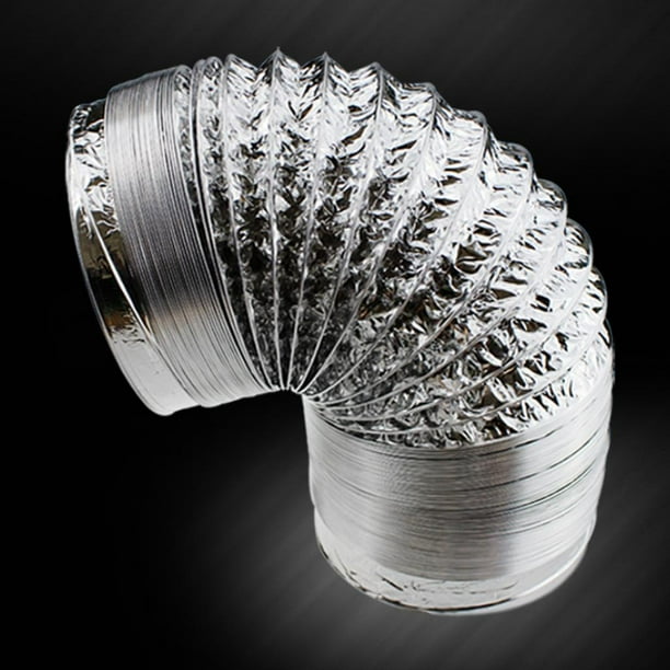 Tuyau Flexible Alu Prostko – Tube D'air En Alliage Pour Ventilo, Argenté