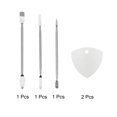thumbnail image 3 of Unique Bargains Kit de Réparation d'Outils de Levier en Acier Inoxydable pour l'Enlèvement de la Colle à Écran, 3 of 4