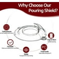 thumbnail image 6 of Pouring Shield for KitchenAid Tilt Head 4.5-5QT Stainless Steel (Only),Safety Pouring Shield,Splatter Guard for kitchenaid mixer bowl,Kitchen Aid Stand Mixers,kitchen aid Accessories and Attachments, 6 of 7
