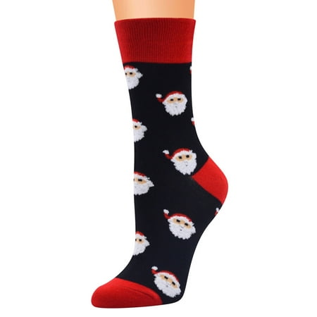 

Keep Your Toes Toasty HIMIWAY All-Season Sock Options Unisex Christmas Vintage Cashmere FashionLong Sock Comfortable Socks Black One Size