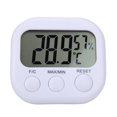thumbnail image 2 of JunYeShi Clearance Under $2.00 Digital LCD Indoor Hygrometer Gauge Clock Temperature Humidity Meter, 2 of 9