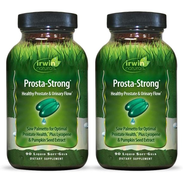 Irwin Naturals ProstaStrong Prostate Health Support with Saw