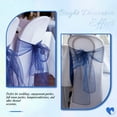 thumbnail image 6 of Lavish Cover Premium Glossy Chair Sash, Washable Decorative Bows for Weddings, Parties, Home Decor(Royal Blue, 30 Packs), 6 of 8