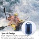 thumbnail image 4 of Naiovety Bolsas impermeables multifuncional para exteriores Equipo de gran capacidad Bolsa plegable para kayak Rafting Piscina Deportes de playa Deportes acuáticos Azul oscuro 20L Hombros Naiovety OD025898-53, 4 of 6
