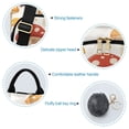 thumbnail image 7 of FORMRS Women's Travel Backpack Purse Anti-Theft Hidden Pockets Casual Shoulder Bag, White Mushroom, 7 of 7