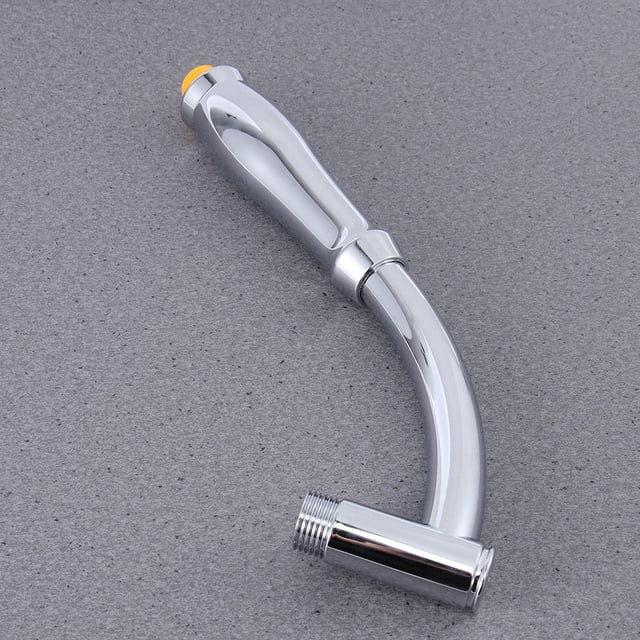 HAMPPLIES Rallonge de Douche à Boule Pivotante avec Bride Réglable Argent ABS pour Adultes 1Pcs