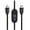 Black, variant on Touch Dimmer Switches Controller Cable USB C Power for LED Scketds Lights Five Touch with Memory Function