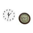 thumbnail image 4 of Reloj De Pared Silencioso Con Diseño De Bailarina Y Alarma De Canto De Pájaros, Reloj Redondo Decorativo Para Cocina, Oficina, Comedor Y Hogar., 4 of 7