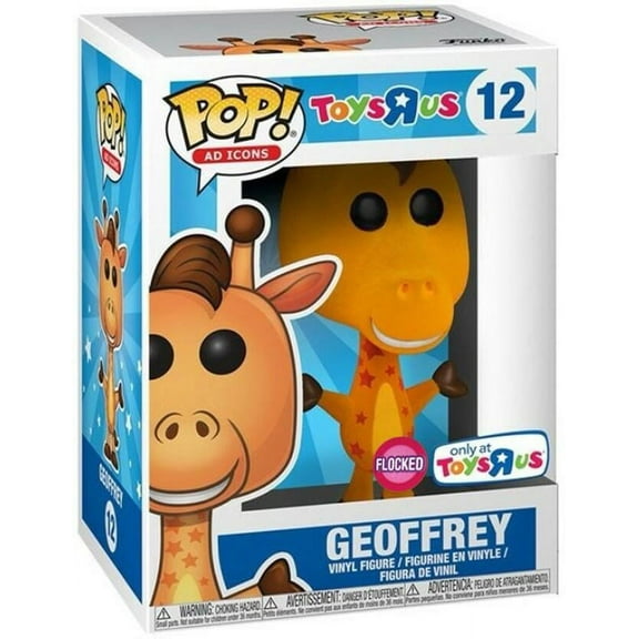 Funko Toys 'R Us POP! Ad Icons Geoffrey Exclusive Vinyl Bobble Head #12 [Flocked]