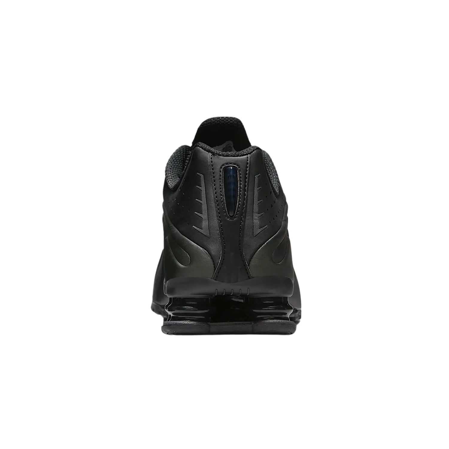 Men's Nike Shox R4 Black/Black-Black (HQ1988 001) - 10
