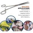thumbnail image 3 of Fisherman Father Fishing Pliers Stainless Steel Locking Forceps Multi Function Fishing Equipment Fly Fish Tying Pliers Suitable For Salwater, Fresh Water Fishing Outdoor Use Father's Day Unique Gift, 3 of 6