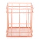 thumbnail image 5 of Organizador de cestas, cesta de almacenamiento de hierro de oro rosa, cesta de almacenamiento de hierro, cesta de almacenamiento de uso conveniente, 5 of 9