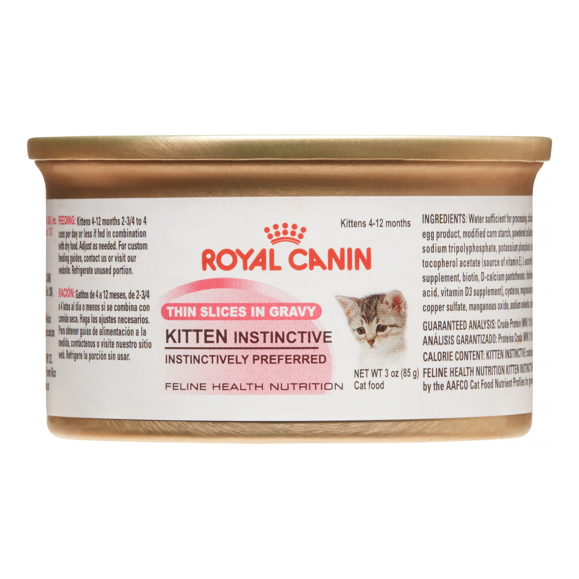 Royal Canin CAT FOOD KITTEN INSTINCTIVE wet food for kitties 5x85g 