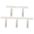 thumbnail image 4 of Mobutofu 5 Pcs Gadgets en Forme de T en Acier Inoxydable Support d'Angle Robuste pour Fabricants de Meubles, 4 of 6