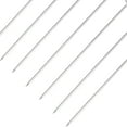 thumbnail image 2 of 100 Pcs Tête de Boule Perlée Tête de Poire Droite pour Bricolage Couture Artisanat (Blanc Perle), 2 of 8