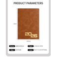 thumbnail image 4 of Tarmeek 2026 Daily Planner, 152 Pages A5 Size Hard Cover Planner for Productivity, Work & School, Project Management, Perfect New Year Start for Personal Growth, 4 of 4
