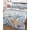 Blue Beige, variant on Full Size Quilt Bedding Set, Navy Blue Starfish Coastal Reversible Summer Quilt 3 Pieces, Nautical Summer Beach Coral Lightweight Bedspreads Coverlets with 2 Pillow Shams for All Seasons