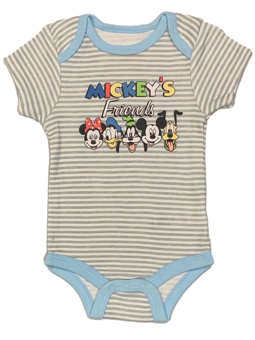 Disney Mickey Mouse 3 Pack Bodysuit Set (Baby Boys)