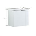 thumbnail image 2 of Floating Bathroom Vanity, Wall Mount Bathroom Vanity with Sink and Soft Close Door, 22 Inch Small Bathroom Vanity with Pull Handle for Home, 2 of 8