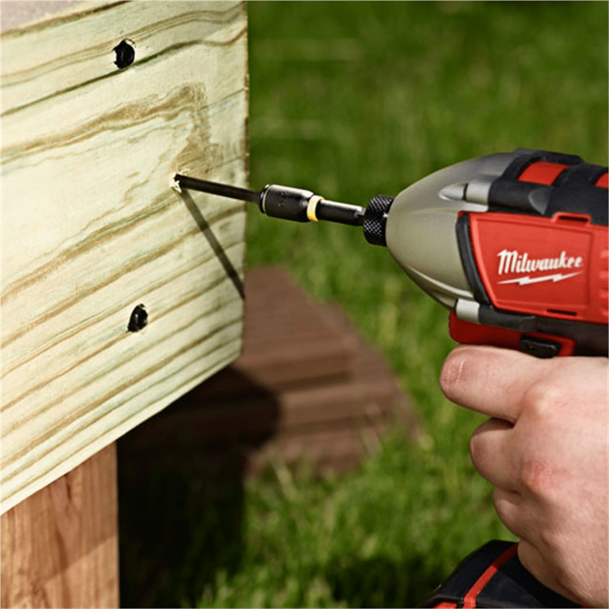 Milwaukee Tool SHOCKWAVE Impact Duty 3/8&rdquo; x 1-7/8&rdquo; Magnetic Nut Driver BULK 10