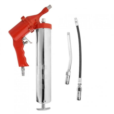 

400cc Zinc Air Grease Gun Pneumatic Greasing Cartridge Tool 1/4 Greaser