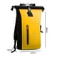 thumbnail image 5 of 1 pieza Mochila impermeable Bolsa seca Sacos secos de 25 L Cierre enrollable resistente de PVC 500D con bolsillo con cremallera con funda impermeable para teléfono para kayak Rafting Canotaje Acampar, 5 of 8
