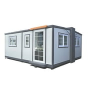 Chery Industrial Prefab House, Gray, 16 ft x 20 ft