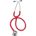 thumbnail image 2 of 3M Littmann Classic II Pediatric Stethoscope, Red Tube, 28 inch, 2113R, 2 of 3