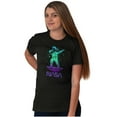 thumbnail image 4 of NASA Astronaut Dab on the Moon Funny Men's Graphic T Shirt Tees Brisco Brands S, 4 of 6