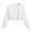 A-White1208, variant on Bibifish Womens Sweatshirts Solid Color Drawstring Hem Crewneck Sweatshirts Long Sleeve Cropped Pullover Tops Fashion Outfits