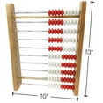 thumbnail image 3 of Juguete educativo Rekenrek de madera Abacus hand2mind de 100 cuentas, 3 of 8