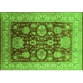 thumbnail image 1 of Ahgly Company Indoor Rectangle Oriental Green Industrial Area Rugs, 6' x 9', 1 of 4