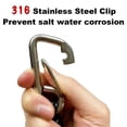 thumbnail image 3 of Boat Bungee Dock Lines Cords Docking Rope Watercraft Jet Ski Pontoon Canoe Power Boat Mooring Rope Accessories ,Easy to use, 3 of 4